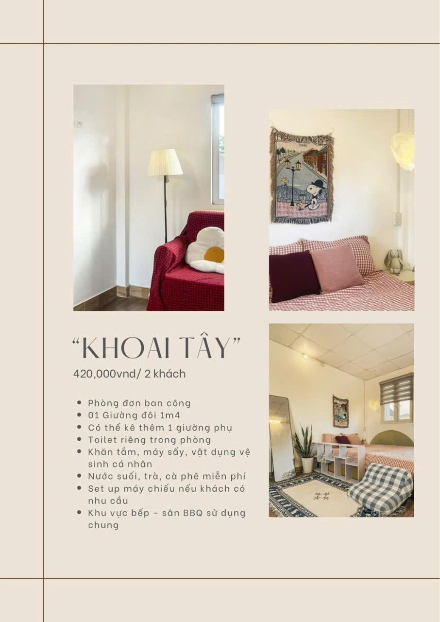 Chai Nho Homestay Đà Lạt Extérieur photo